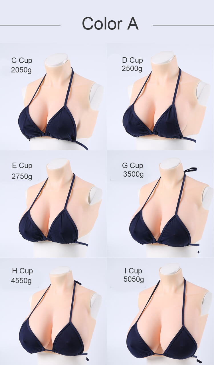 Fake boobs a cooler and more comfortable style to wear crossdressing or cosplay Realistic and comfortable silicone breast cups available [CD295] | Crossdresserhouse.com