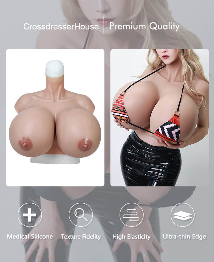 Super sexy KK-cup silicone huge breasts irresistible - Super X Studio