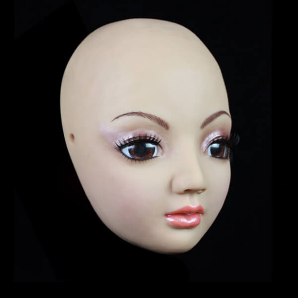 Female mask crossdresser on sale Realistic silicone face mask